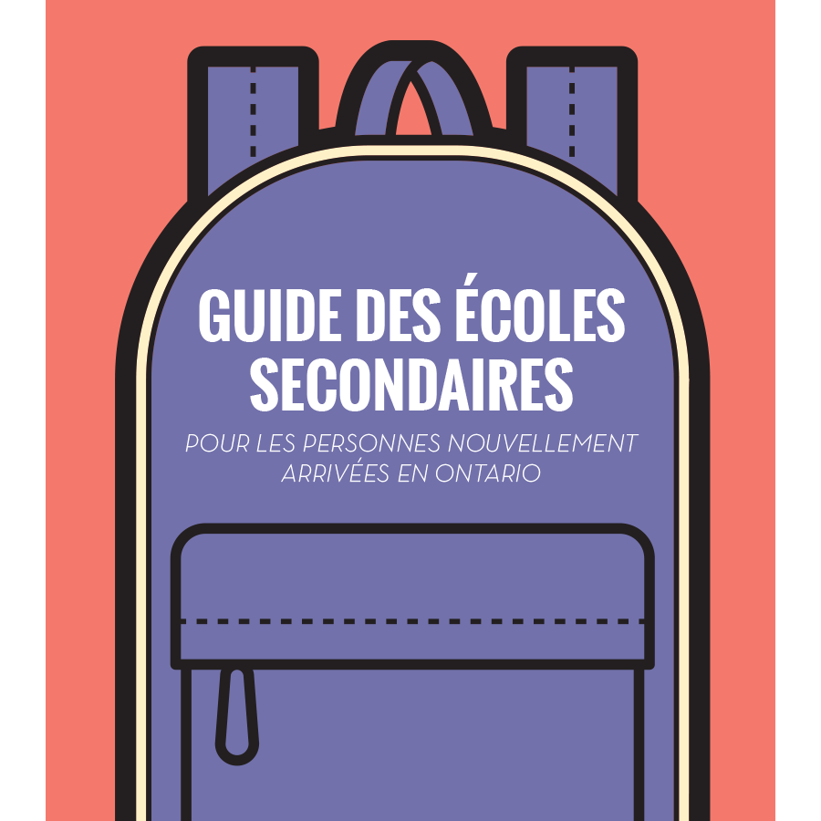 Guide des écoles secondaires pour les personnes nouvellement arrivées en Ontario