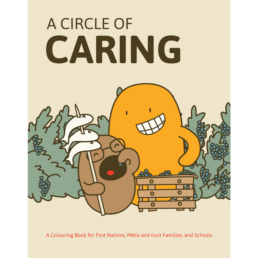 A Circle of Caring Colouring Book
